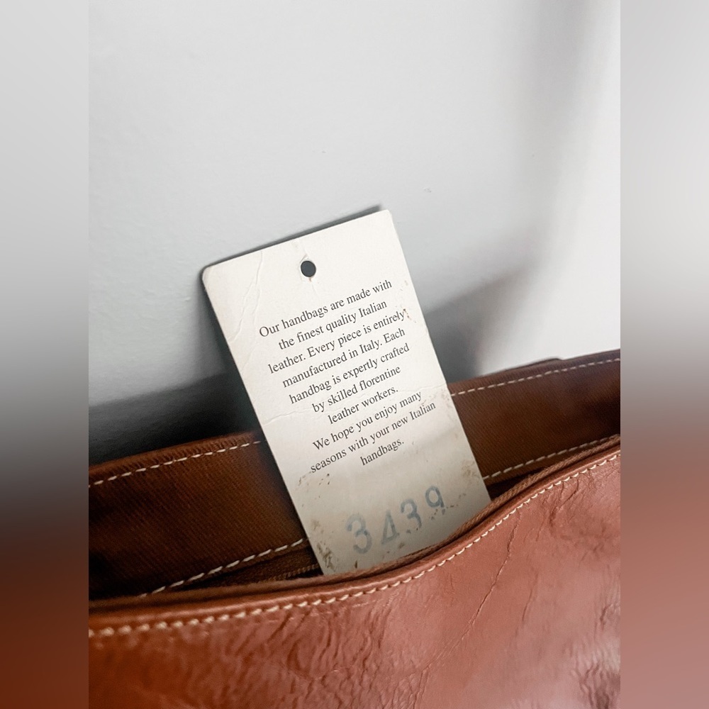 Brown Leather Crossbody - Picture 5 of 12